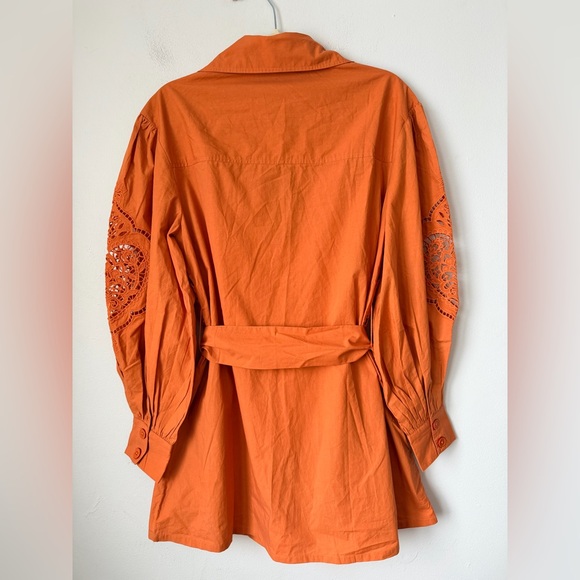 FARM Rio Orange Mini Dress - Picture 9 of 14